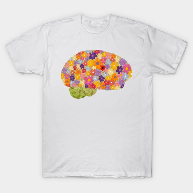 Blooming Brain T-Shirt by Laurabund